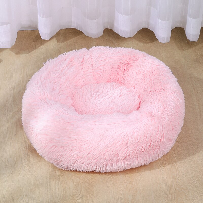 Pet Bed Super Soft Washable - Long Plush Pet Kennel